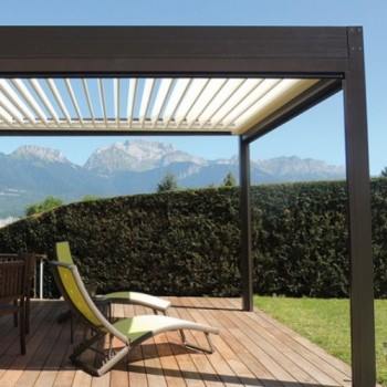 pergola technal dans le 32