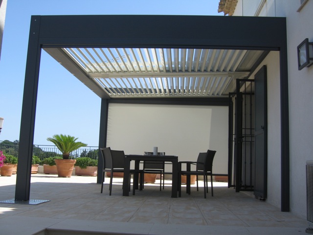 menuiseries pergola alu