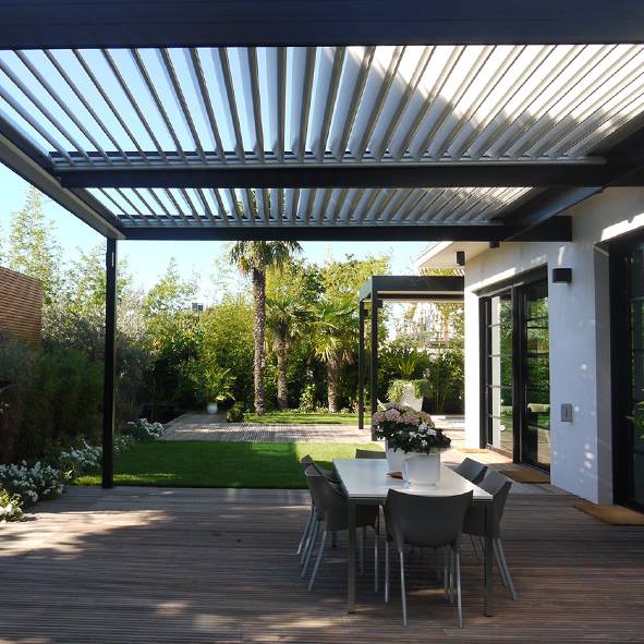 pergolas technal dans le 32