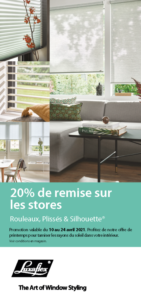 promo luxaflex store