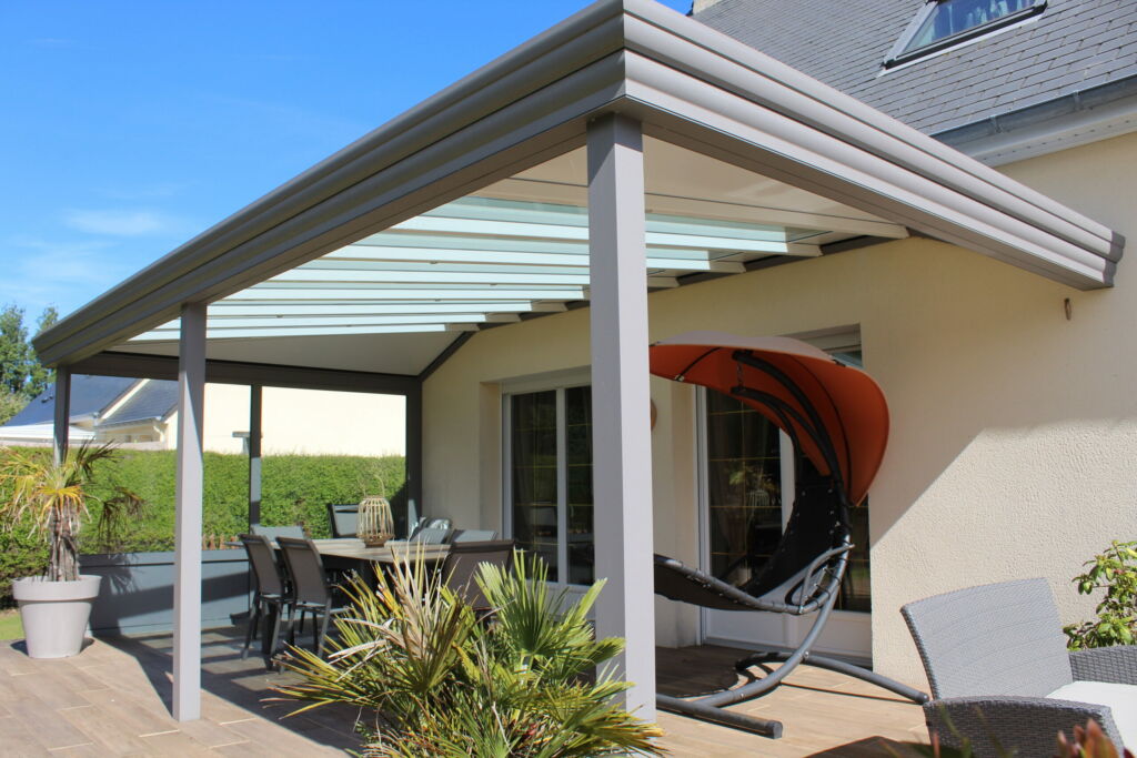 pergola auch aluminium